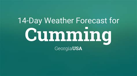 <b>Cumming</b> 5 day <b>forecast</b> with <b>weather</b> outlook providing day and night summary including precipitation, high and low temperatures presented in Fahrenheit and Celsius, sky conditions, rain chance, sunrise, sunset, wind chill, and wind speed with direction. . Cumming ga weather